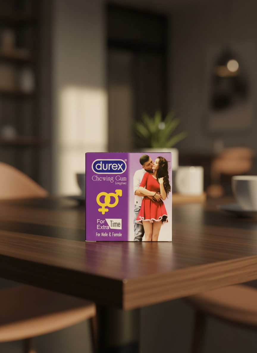 Durex Delay Gum – Performance Support & Time Control Chewing Gum